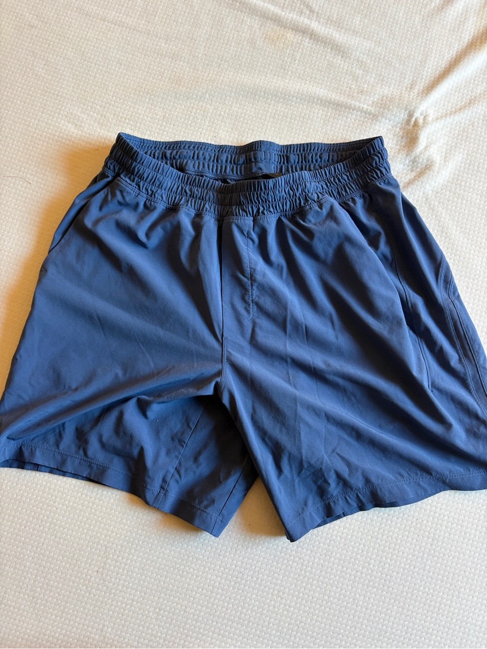 Mens Athletic Shorts - Lululemon Blue